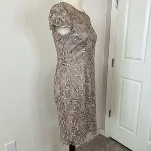 Alex Evenings Dresses Alex Evenings Embroidered Dress 4p